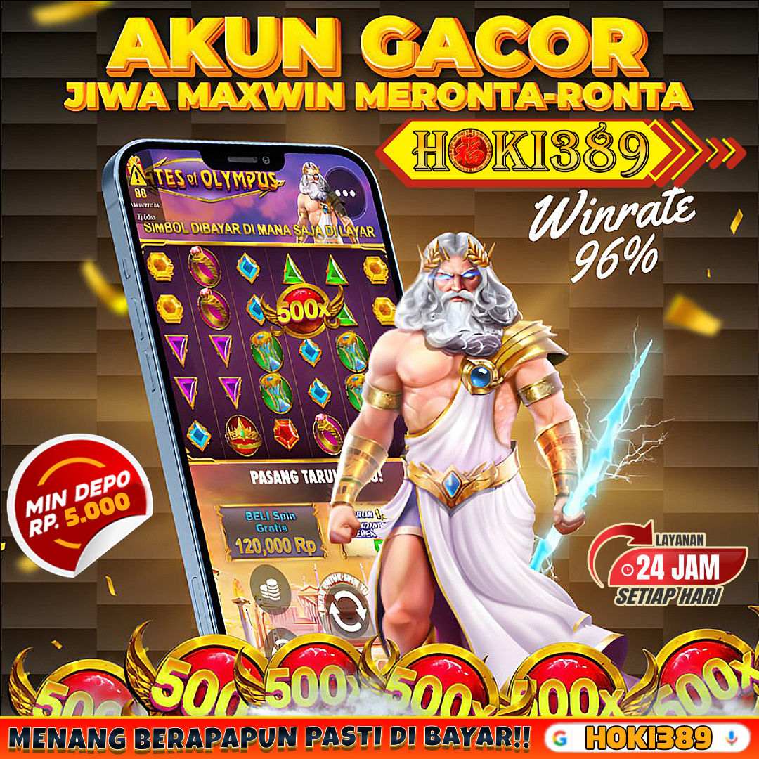 HOKI389 🍒 Agen Situs Judi Slot Gacor Terbaik Gampang Menang Terpercaya Maxwin Hari Ini